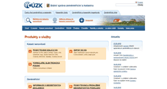 Desktop Screenshot of cuzk.cz