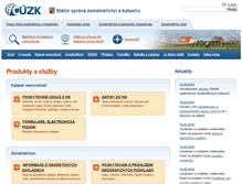 Tablet Screenshot of cuzk.cz